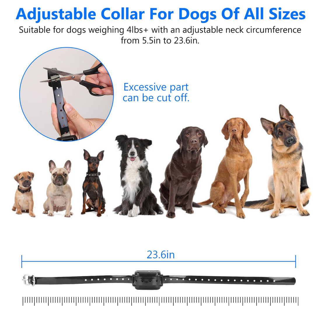 Wireless Electric Dog Fence Set Shock Collar Training System for All Dogs