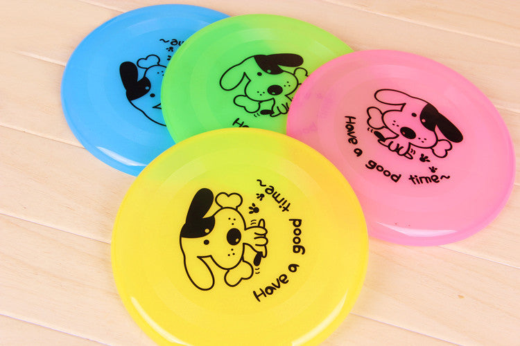 Silicone Flying Saucer Dog & Cat Toy Interactive Chew Disc