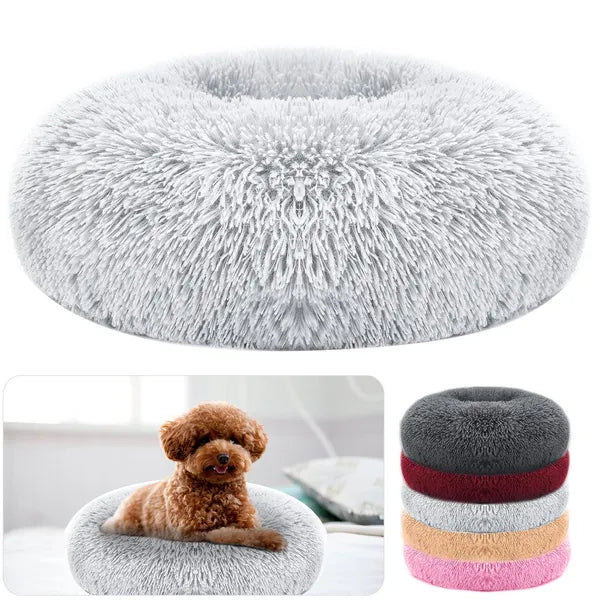 Large Soft Fleece Dog Bed Cozy Puppy & Cat Nest Sofa Cushion