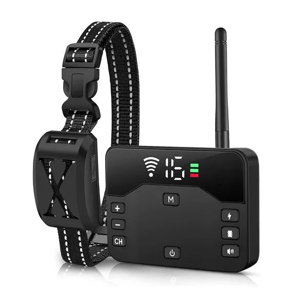 Wireless Waterproof Electric Dog Fence & Training Collar System
