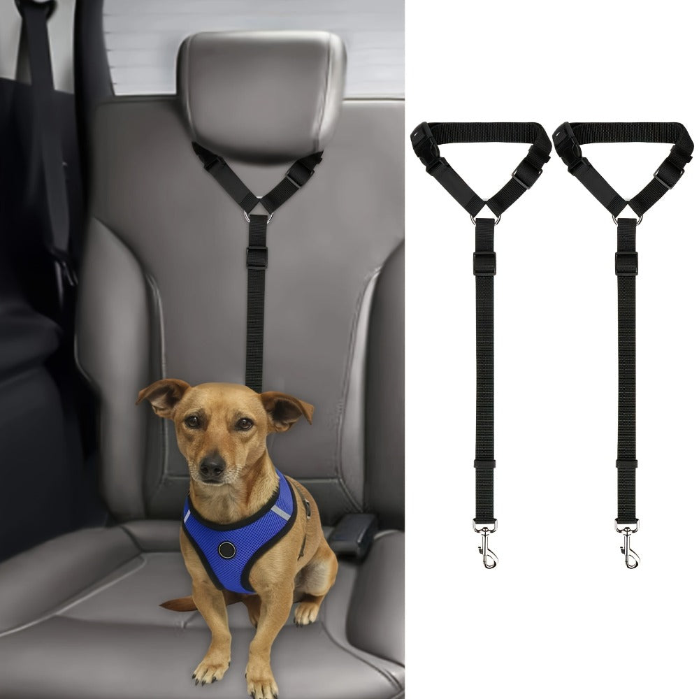 Two-Piece Dog Leash Set Durable, Skin-Friendly Travel Leashes