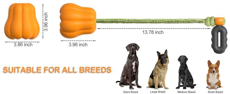 Peokel Dog Rope Fetch Toy Durable Tug & Chew for Medium/Large Dogs