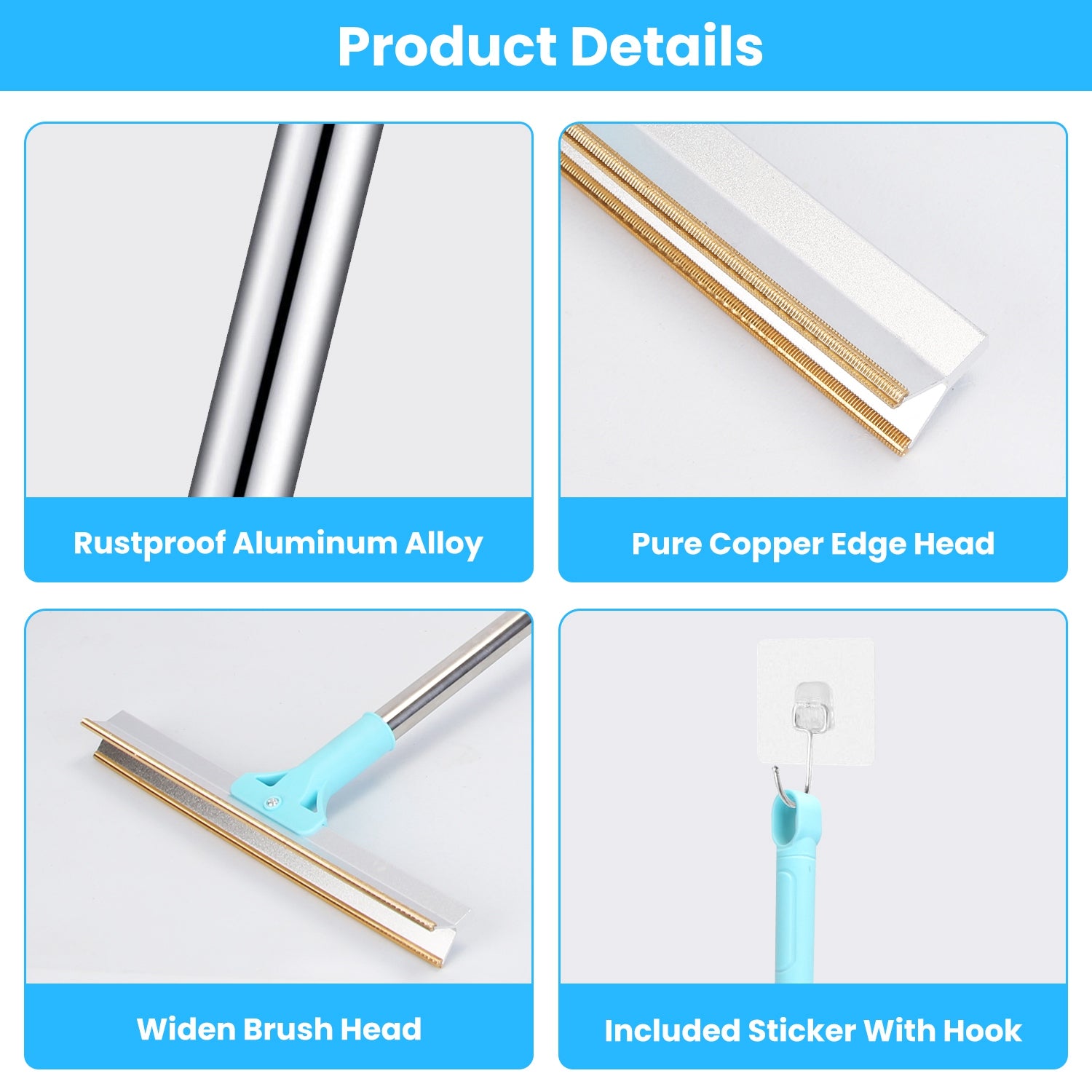 Adjustable Pet Hair Removal Rake Multi-Fabric Scraper for Dogs & Cats