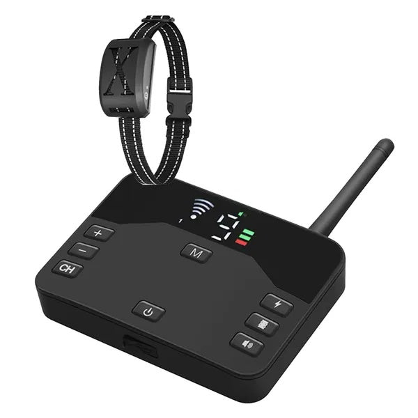 Wireless Waterproof Electric Dog Fence & Training Collar System
