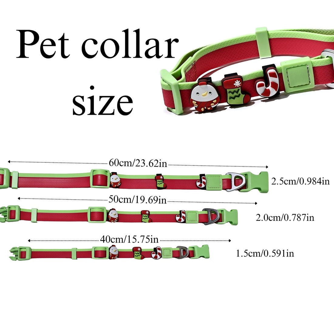 Dual-Color Embossed Pet Leash Set Stylish, Fun & Practical