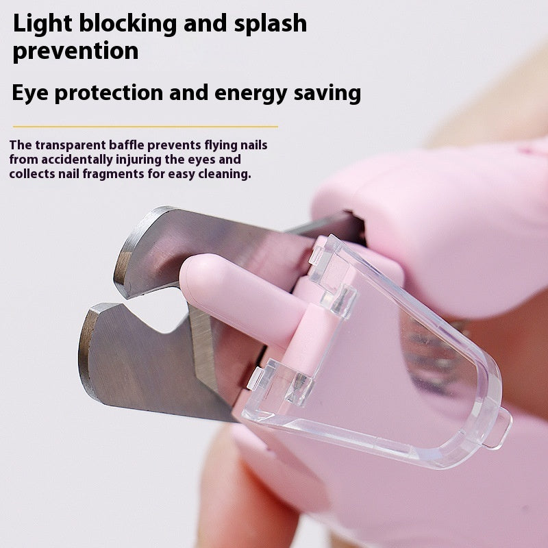 2-in-1 Pet Nail Clippers with LED Light Dog & Cat Paw Trimmer