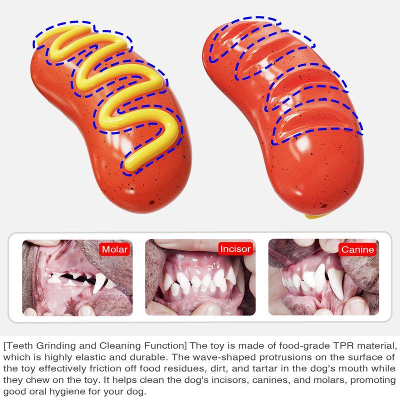 Prokel Indestructible Dog Chew Toy Tough Rubber for Aggressive Chewers