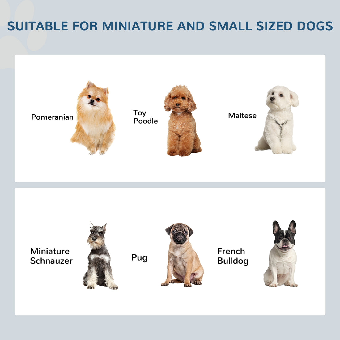 Elevated Dog Feeding Station Stainless Steel Bowls with Wooden Frame