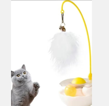 Interactive Duck-Shaped Cat Toy Removable & Washable for Kittens