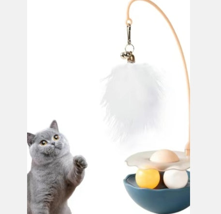 Interactive Duck-Shaped Cat Toy Removable & Washable for Kittens