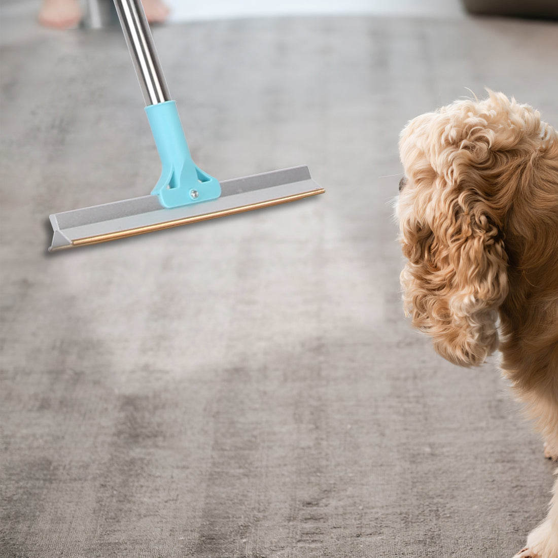 Adjustable Pet Hair Removal Rake Multi-Fabric Scraper for Dogs & Cats