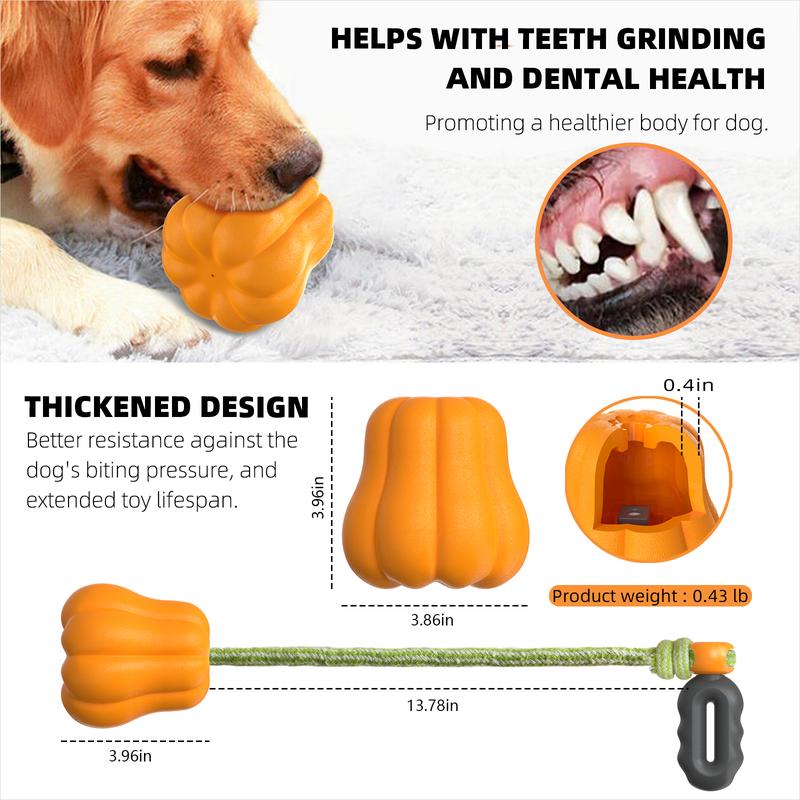 Peokel Dog Rope Fetch Toy Durable Tug & Chew for Medium/Large Dogs