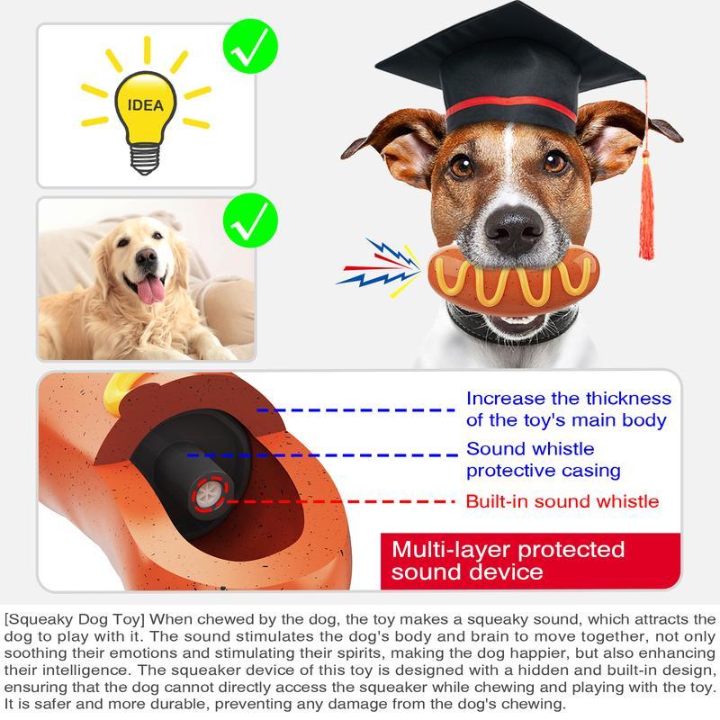 Prokel Indestructible Dog Chew Toy Tough Rubber for Aggressive Chewers